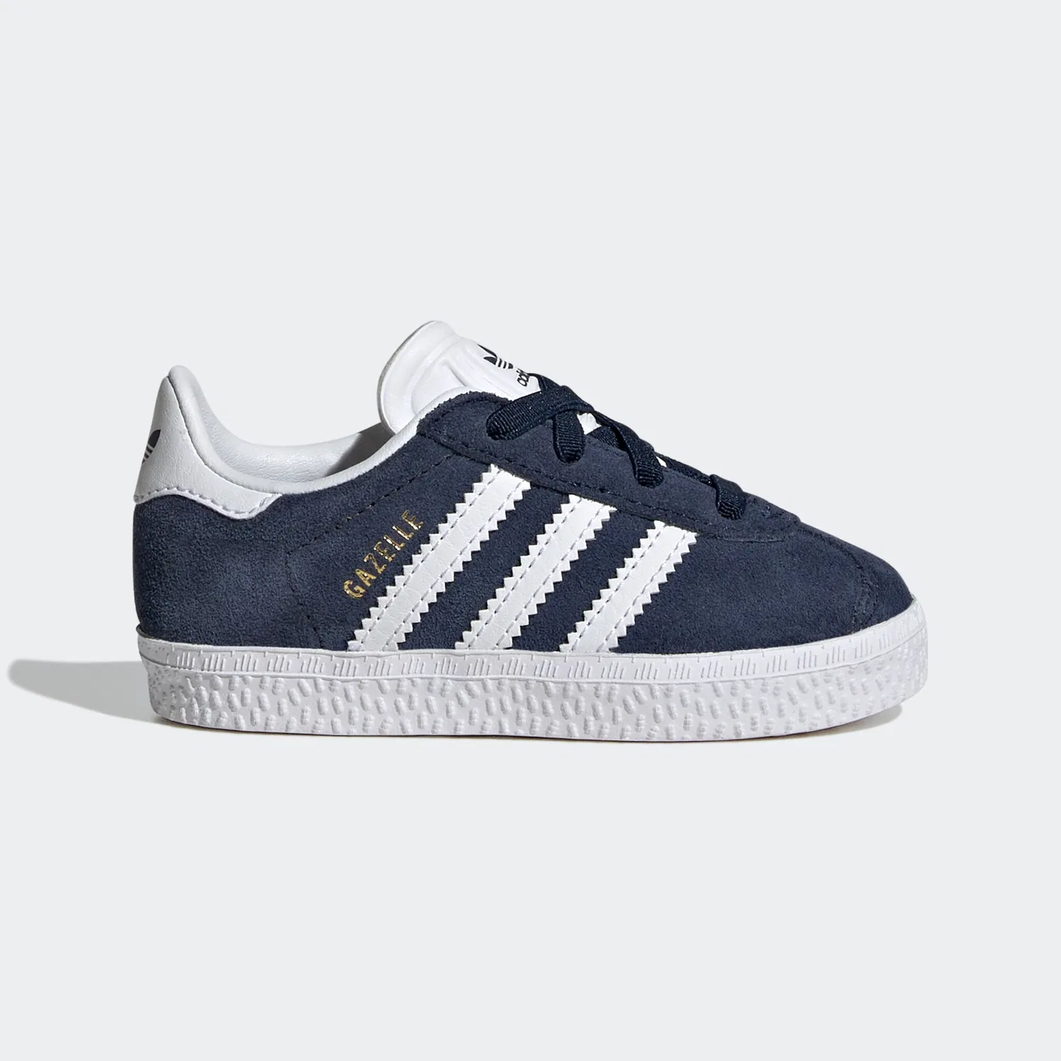 Детские кроссовки с эластичными шнурками Adidas Originals, Collegiate Navy/Cloud White — фото 2