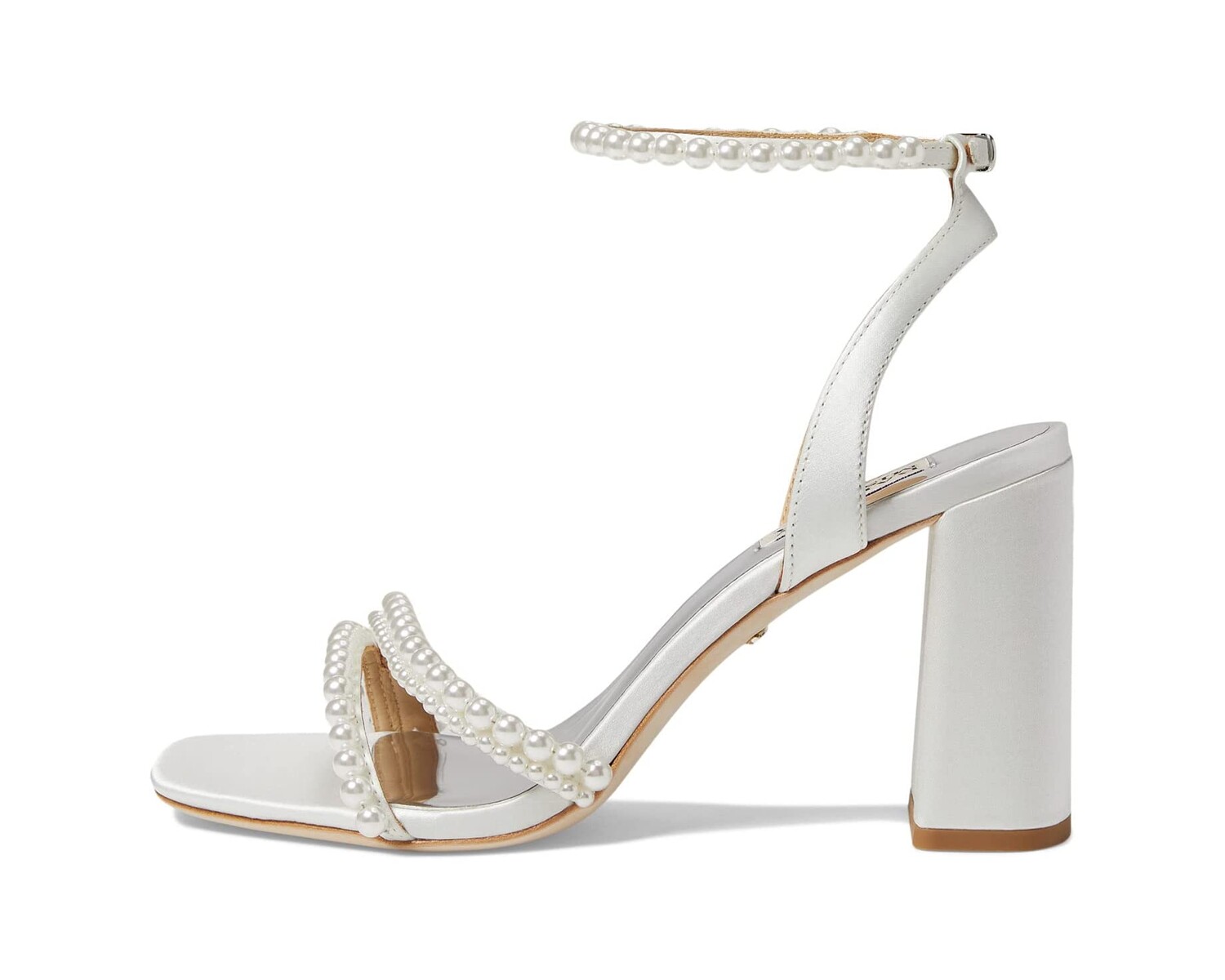 Туфли на каблуках Feisty Badgley Mischka, белый