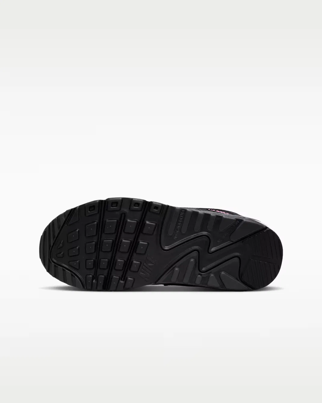 Кроссовки для детей постарше Nike Air Max 90, White/Black/Anthracite/Playful Pink — фото 2