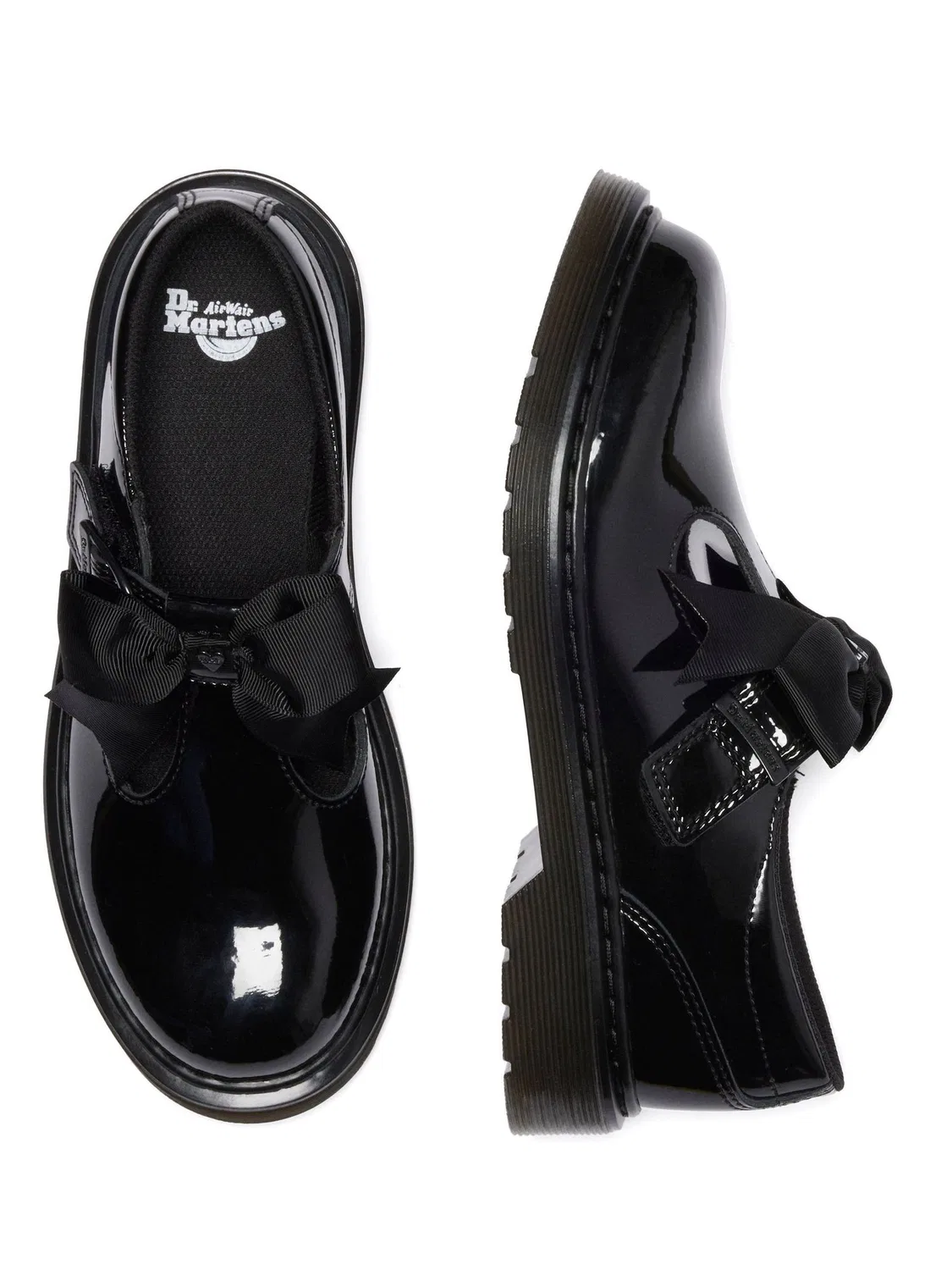 Туфли Dr. Martens Polley II Bow, черный — фото 2