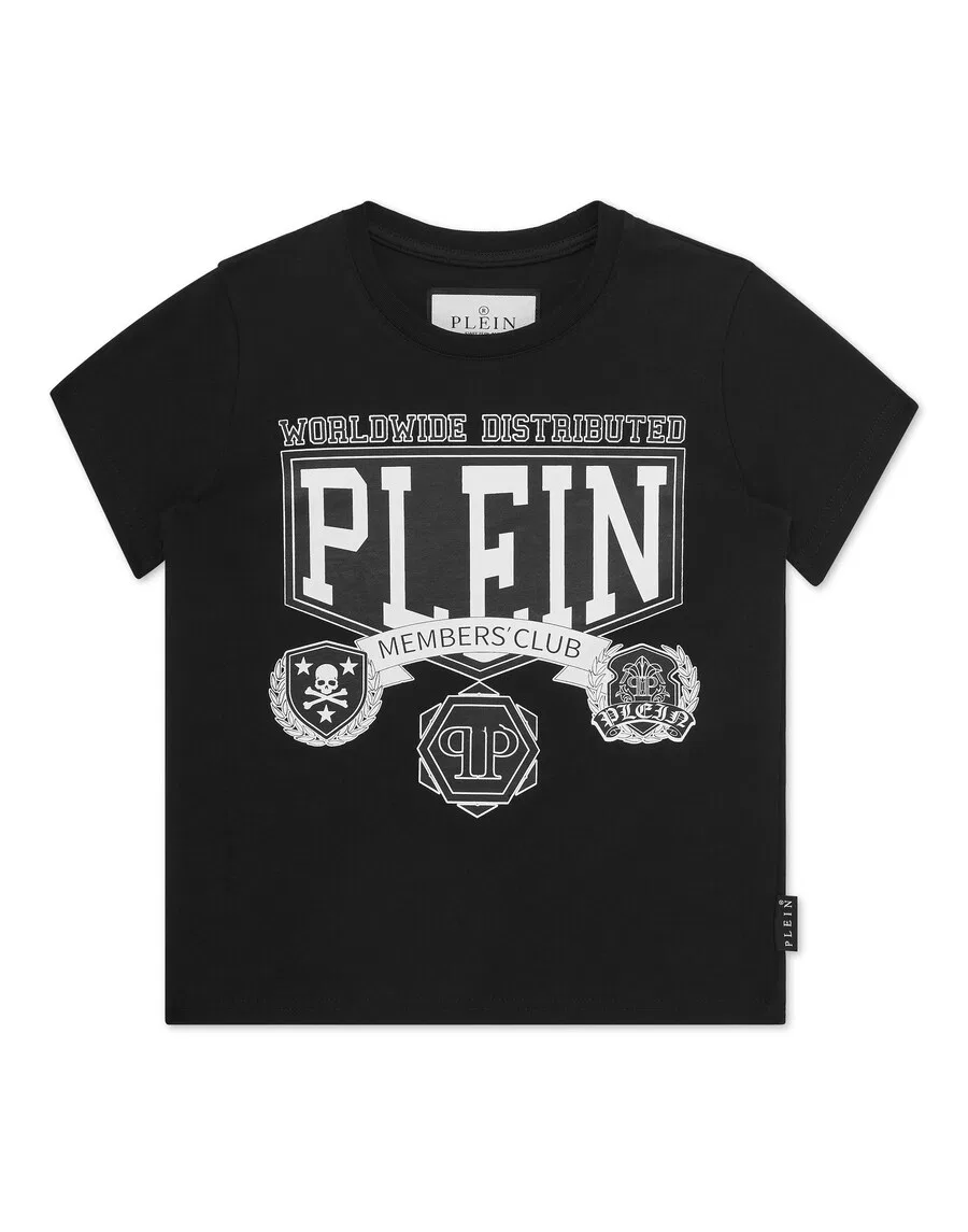Рубашка Philipp Plein 'College' черного цвета
