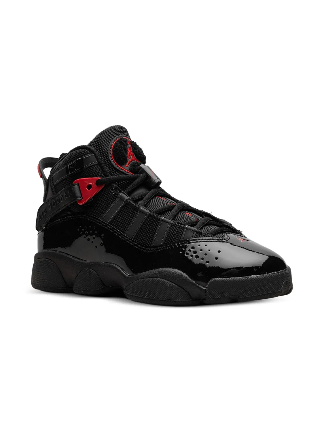 Кроссовки Jordan 6 Rings GS Black Varsity Red Jordan Kids, черный