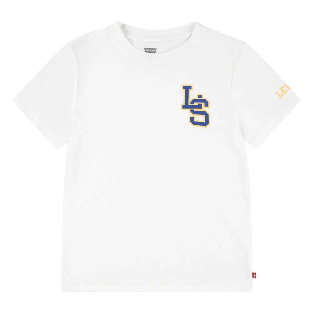 Детская футболка с коротким рукавом Monogram Levi's, White