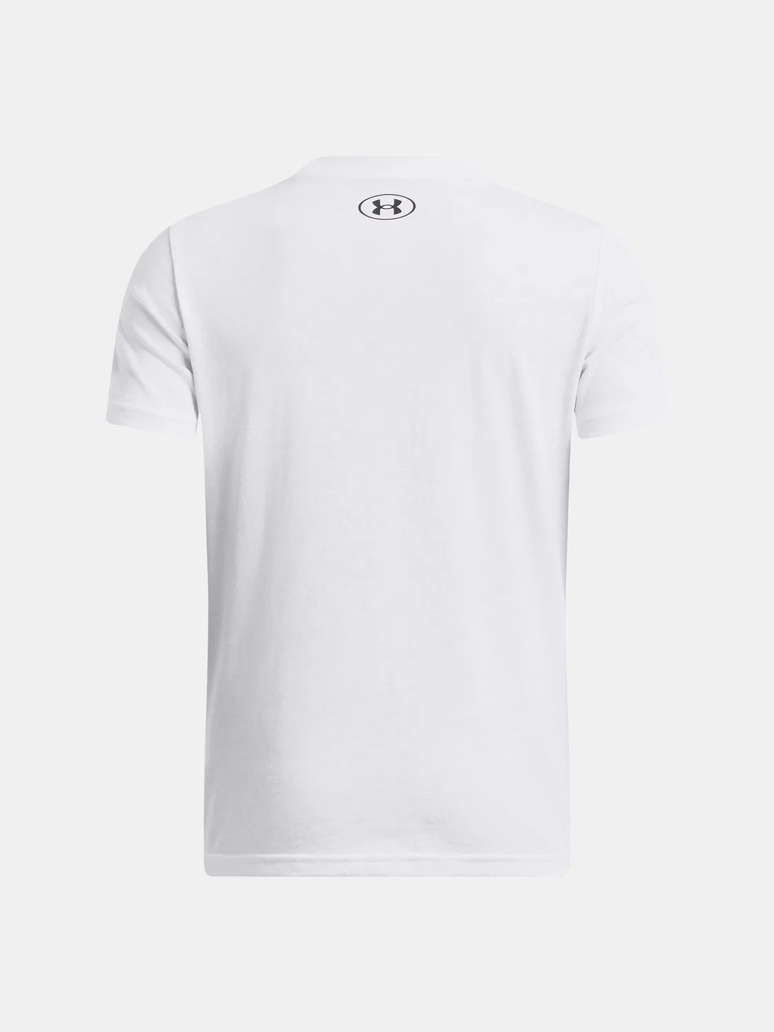 Детская футболка с принтом Sportstyle Left Chest Under Armour, Weiß — фото 2