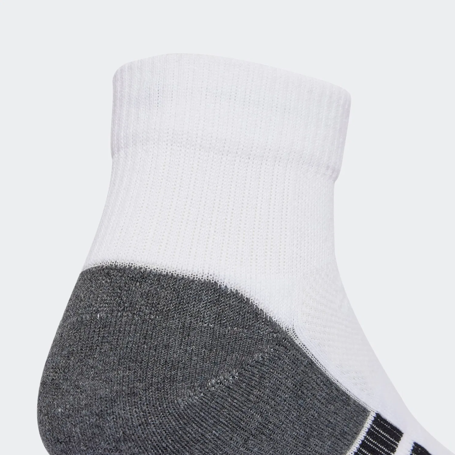Мужские носки для фитнеса с амортизацией Adidas Performance, White/Black — фото 4
