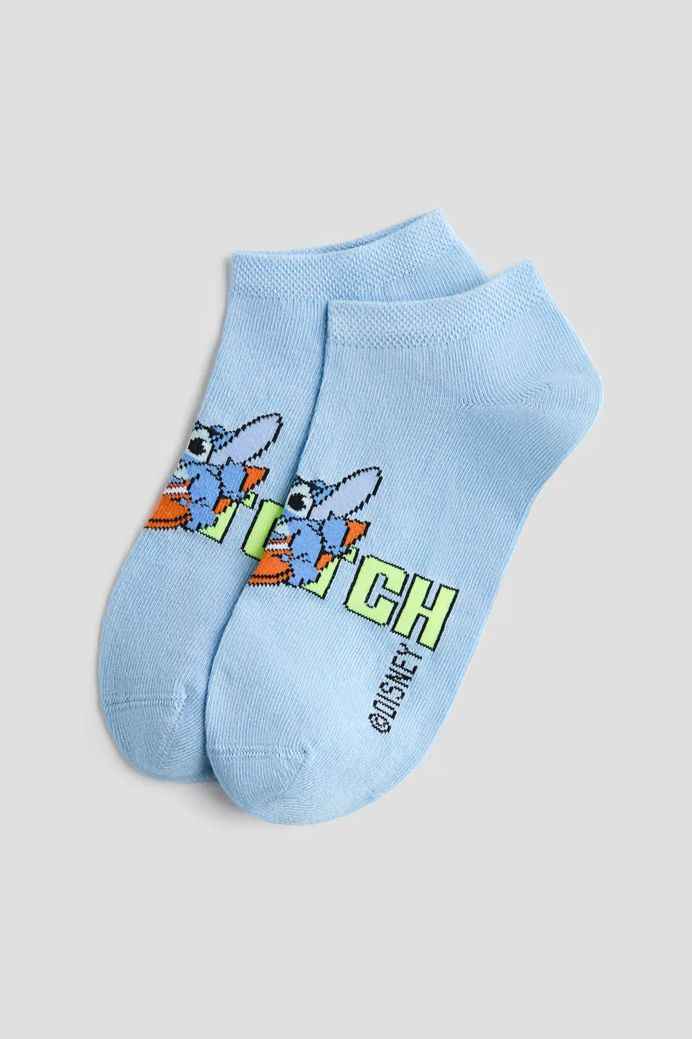 Набор из 5 носков для кроссовок H&M, Blau/Lilo & Stitch — фото 2