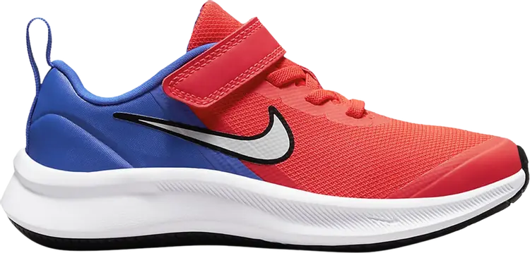 

Кроссовки Nike Star Runner 3 PS 'Bright Crimson Racer Blue', оранжевый