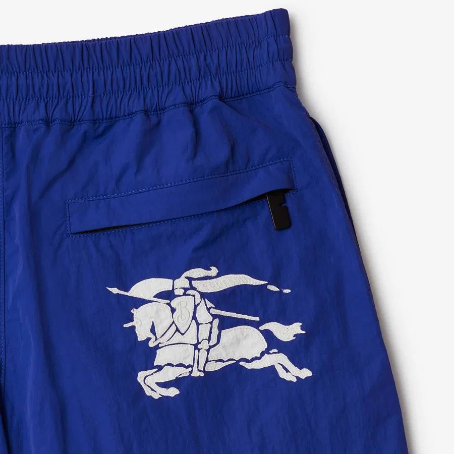 Шорты из нейлона с принтом Equestrian Knight Design Burberry, Knight — фото 3