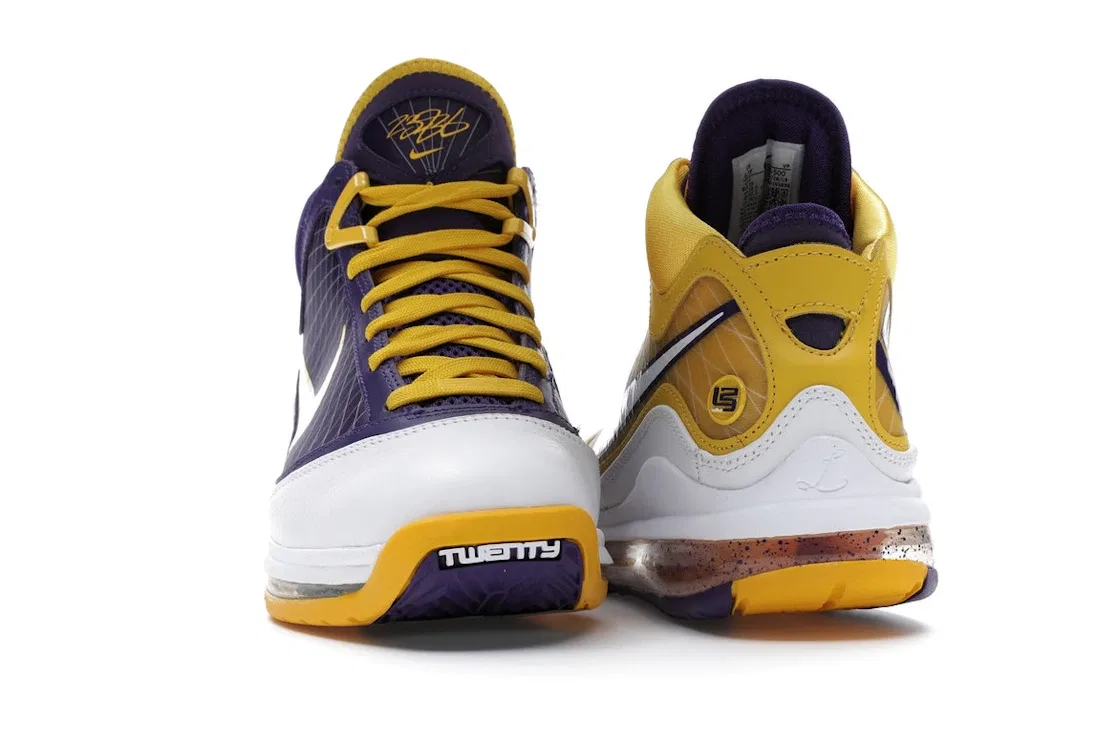 Детские кроссовки Nike LeBron 7, Court Purple/White-Amarillo — фото 2