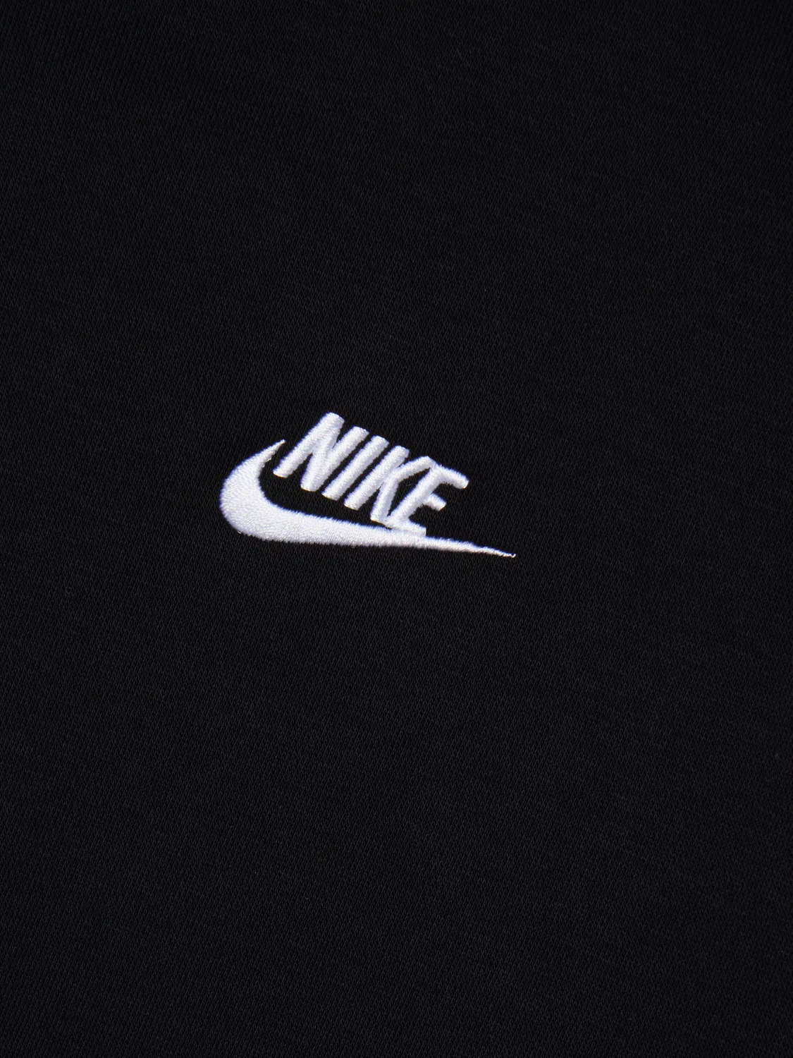 Детский свитшот регулярной посадки Nike, черный — фото 3