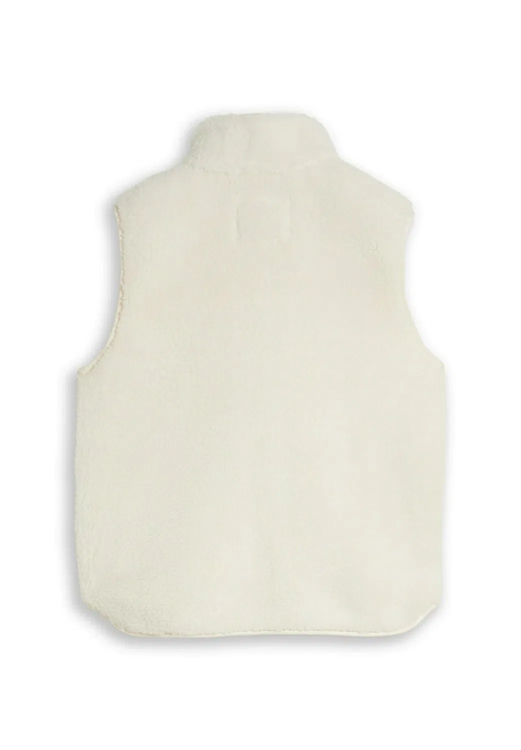 Jacken teddy-weste - жилет Tom Tailor, Light Creme Teddy — фото 2