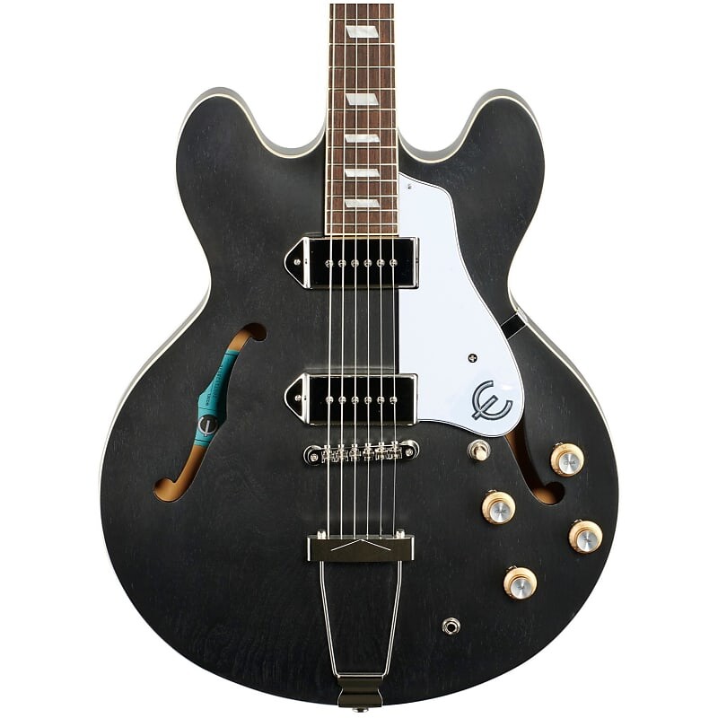

Epiphone Casino Worn Электрогитара с полым корпусом Casino Worn Ebony Hollowbody