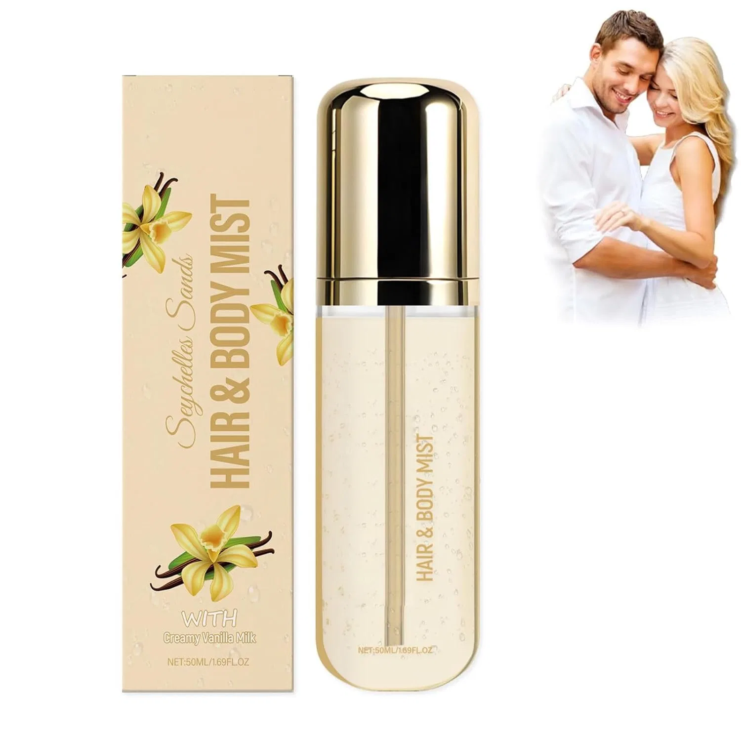 Спрей для тела Long Lasting Fragrance, 150 г, 50 мл, Beige Generisch