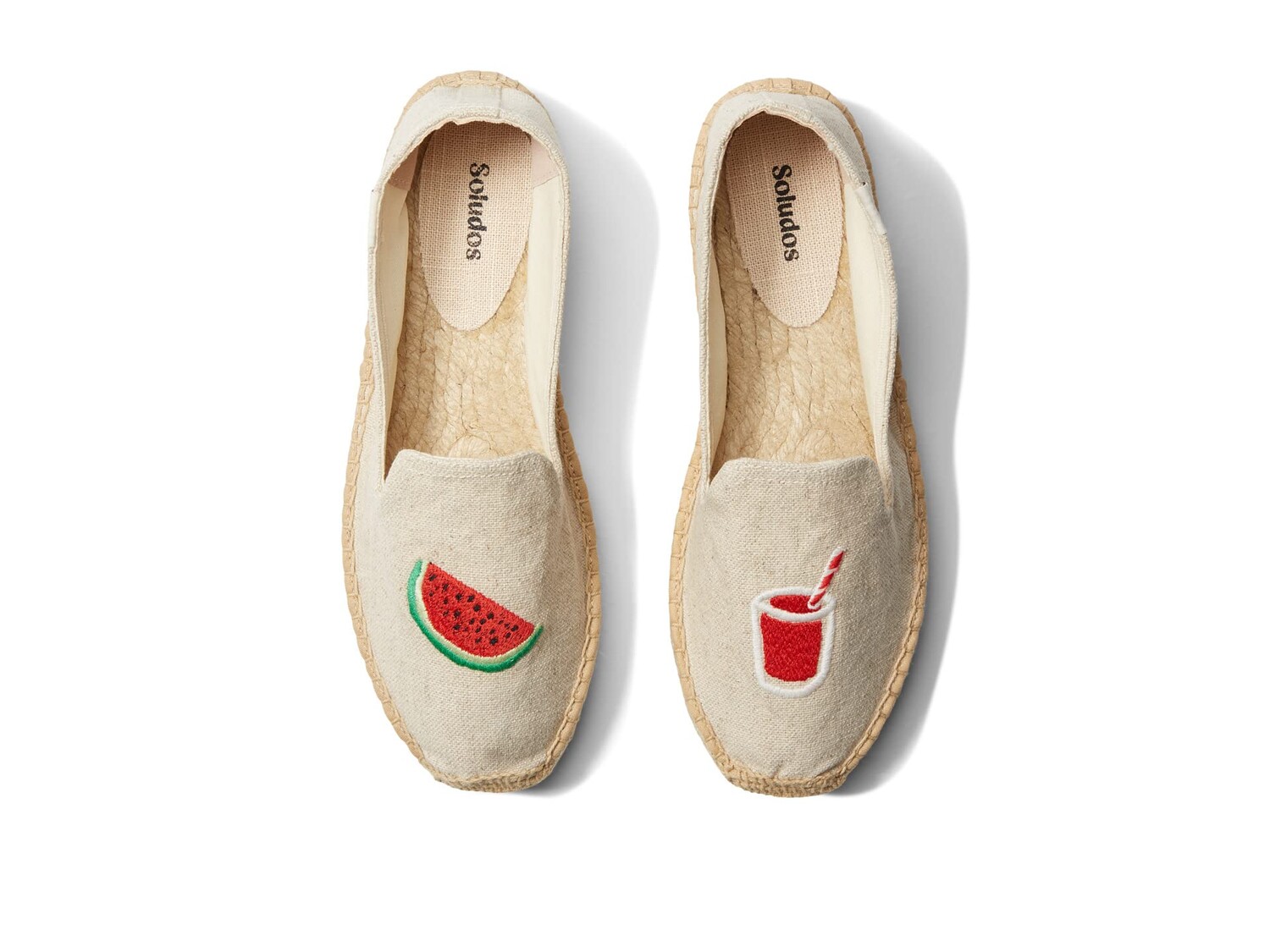 

Мокасины Soludos, Watermelon Juice Platform Espadrille