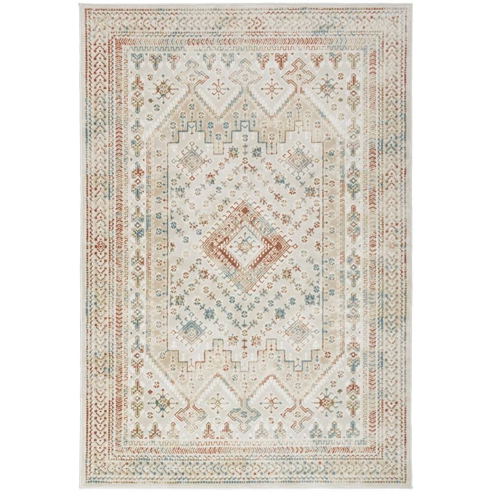 

Nourison Thalia Богемный традиционный домашний ковер RugMarketPlace, цвет Beige Multicolor