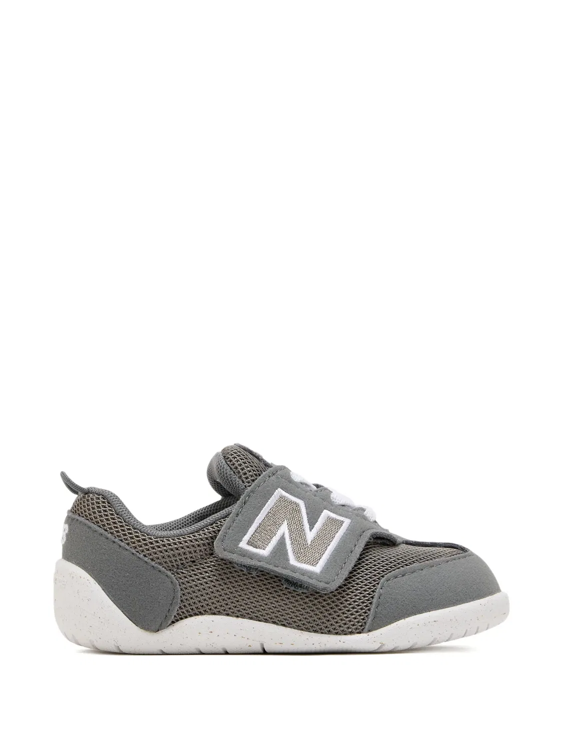 Кроссовки New-B First с нашивкой-логотипом New Balance Kids, серый