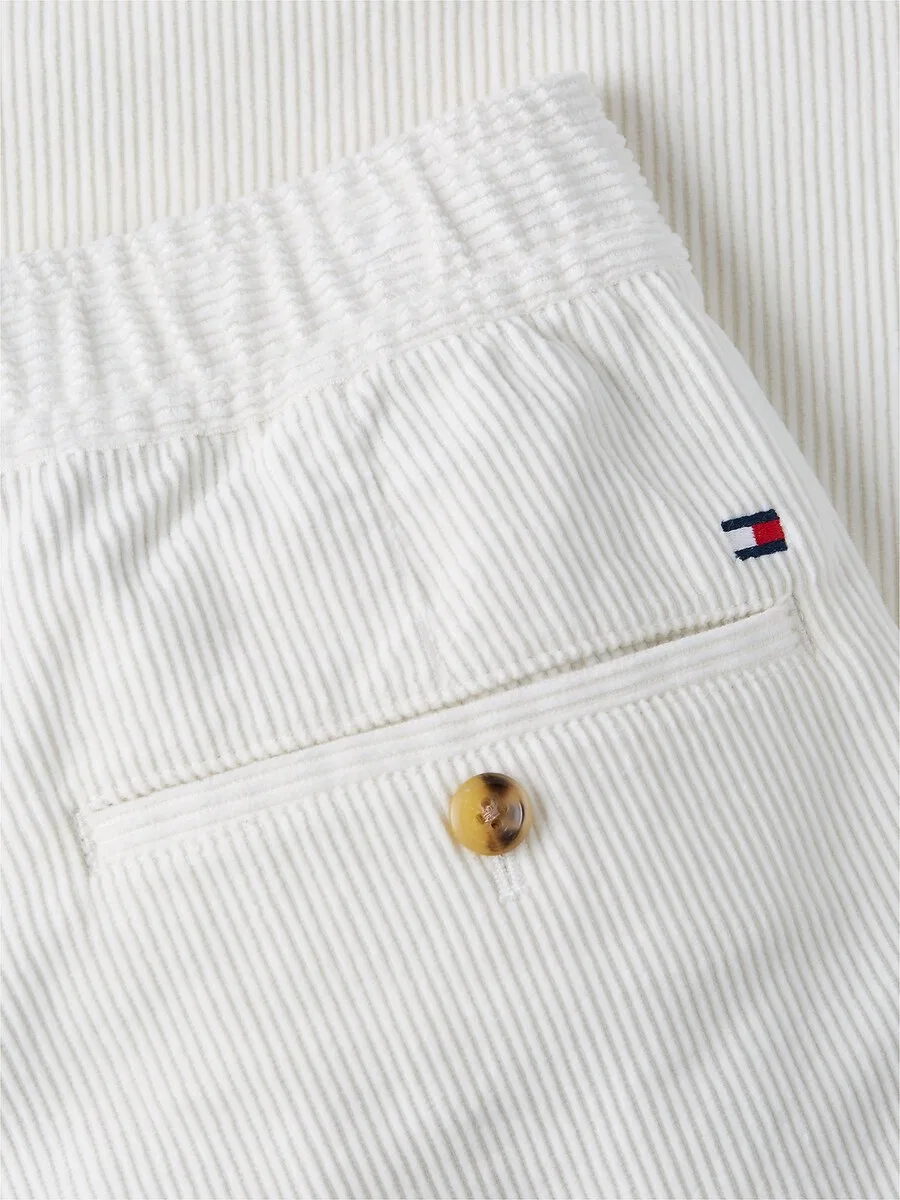 Брюки-чиносы TOMMY HILFIGER, белые — фото 4