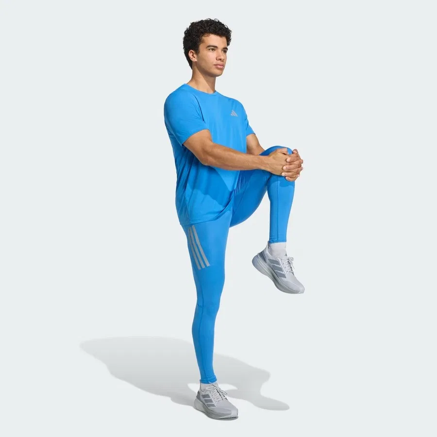Футболка спортивная с длинным рукавом ADI365 Running Essentials adidas, Ray Blue — фото 3