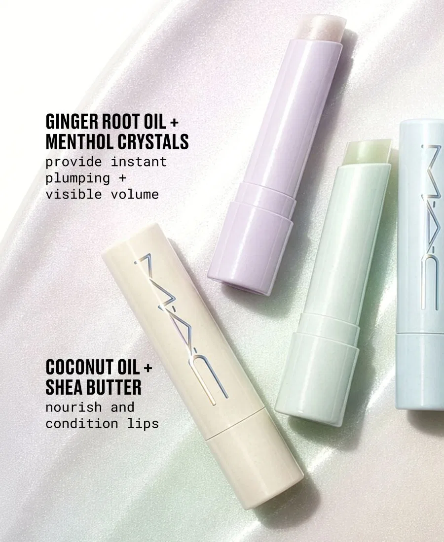 Женский блеск для губ MAC Squirt Balm Shimmer Gloss Stick, Solar Spark — фото 4