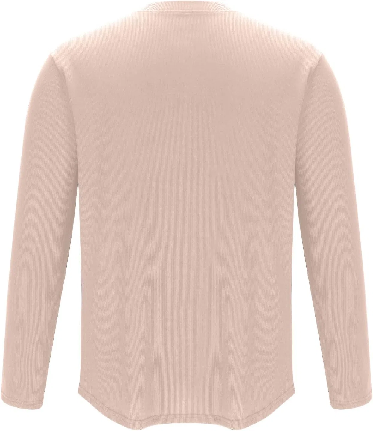 Мужская футболка с длинным рукавом Relaxed Fit Work Out Shirts Gym, Beige — фото 4
