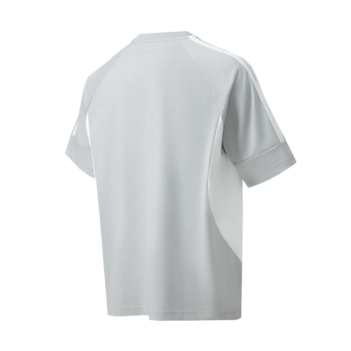 Мужская футболка с круглым вырезом No. 2 Gray/Raw White Adidas, No. 2 Gray/Raw White — фото 3