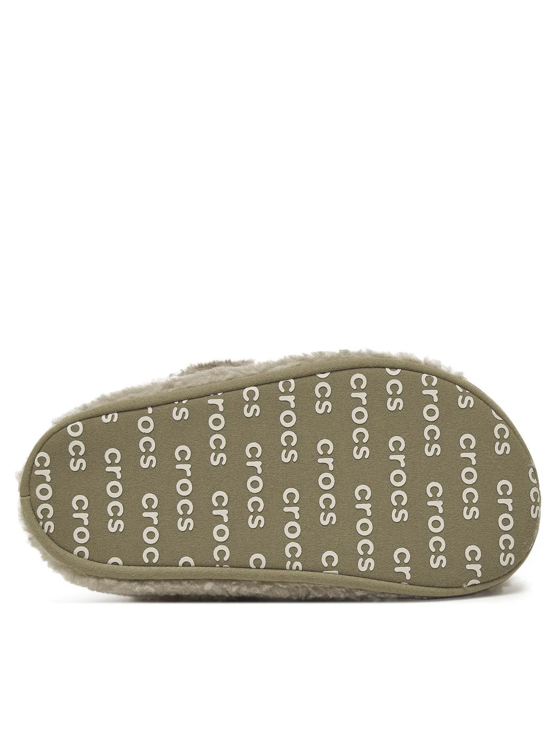 Слиперы для мальчика Classic Cozzzy Crocs, бежевый — фото 4