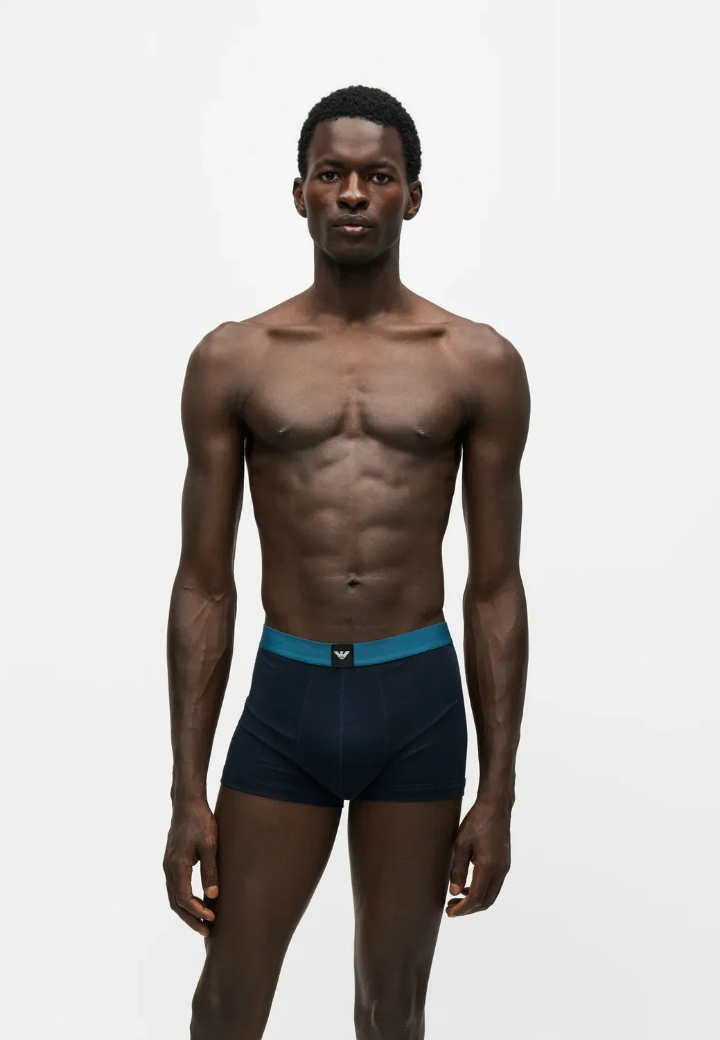 3 шт. - трусы Emporio Armani, Blue — фото 4