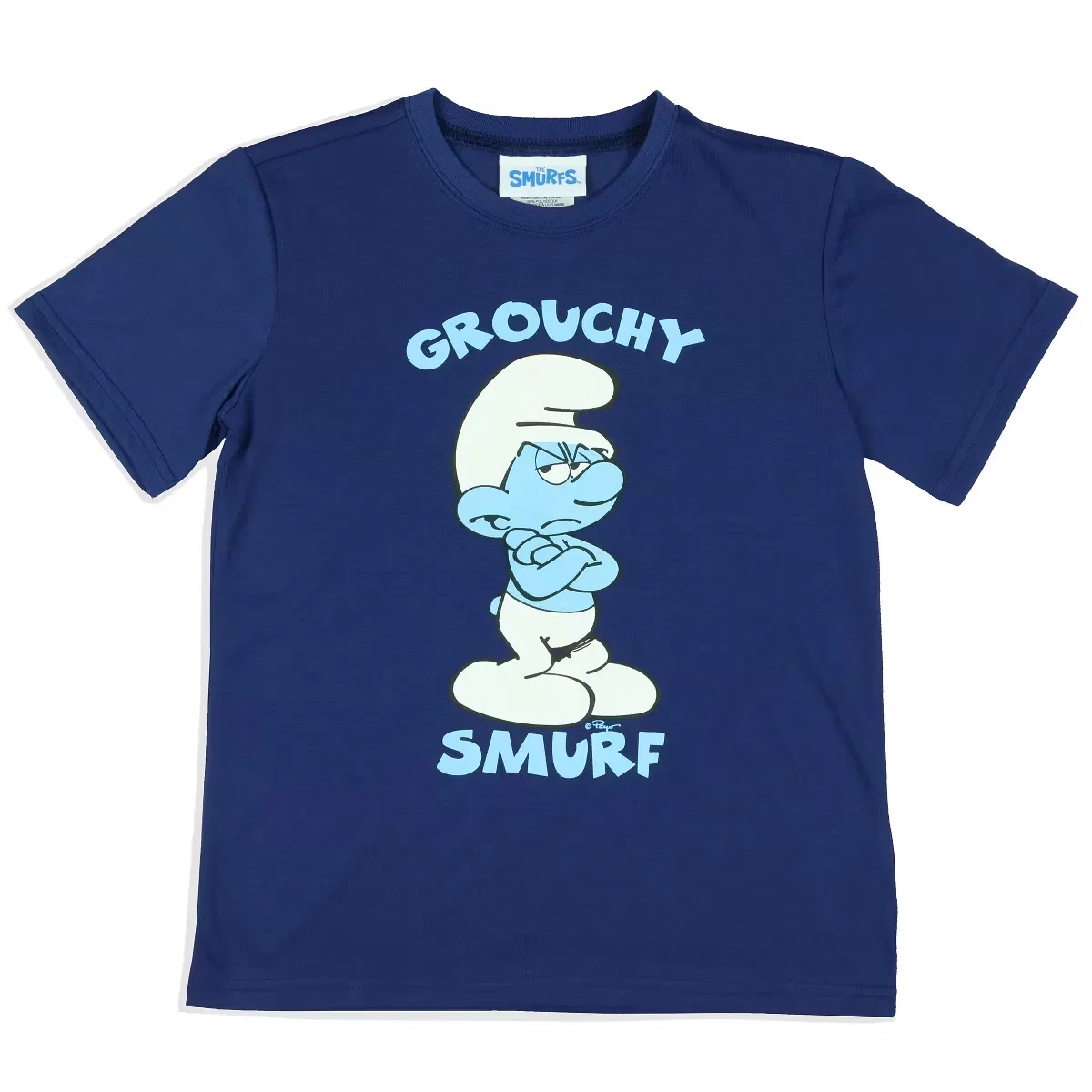 Пижамный комплект с коротким рукавом и шортами The Smurfs INTIMO, Navy Blue — фото 3