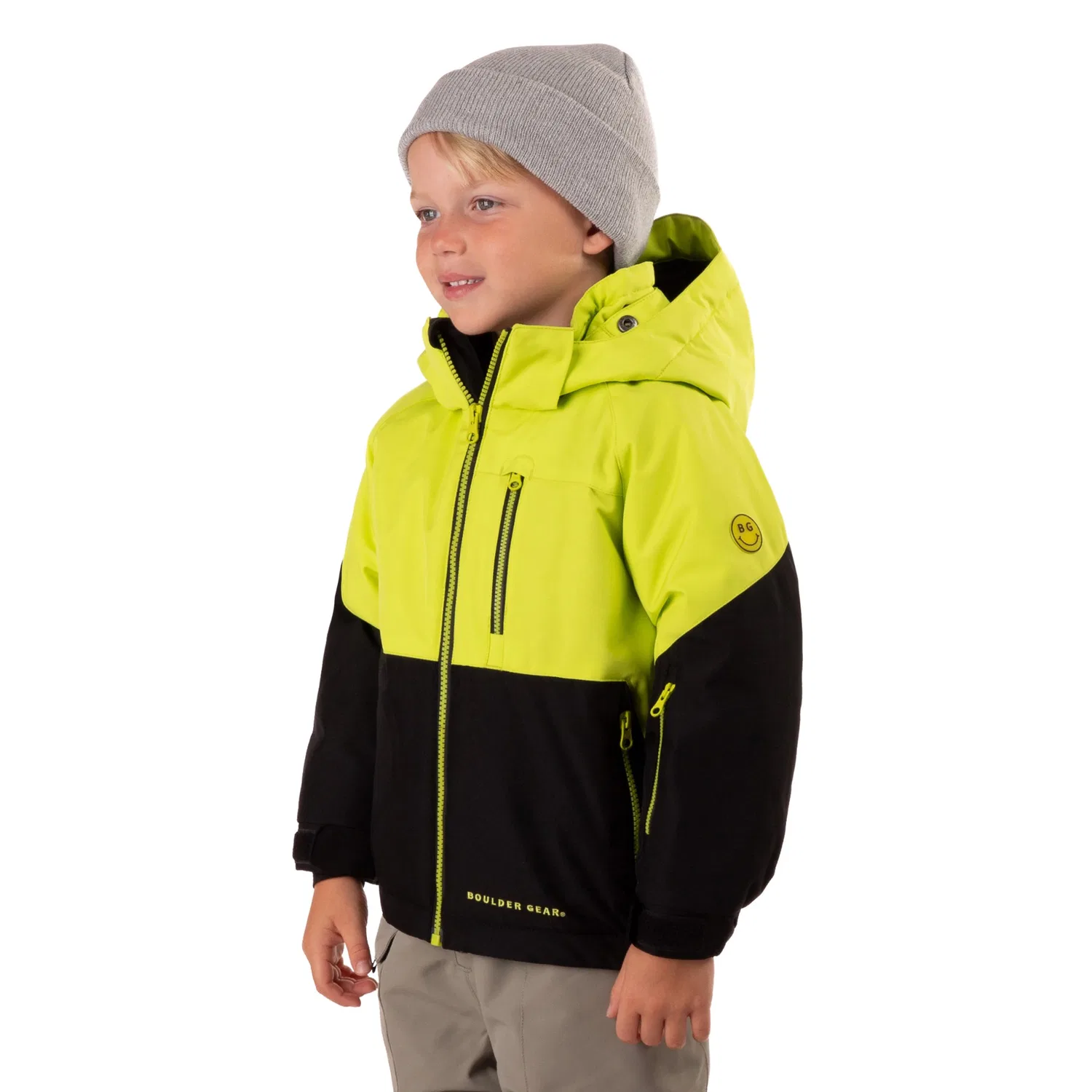 Куртка утепленная детская с капюшоном Niko Boulder Gear, Kiwi
