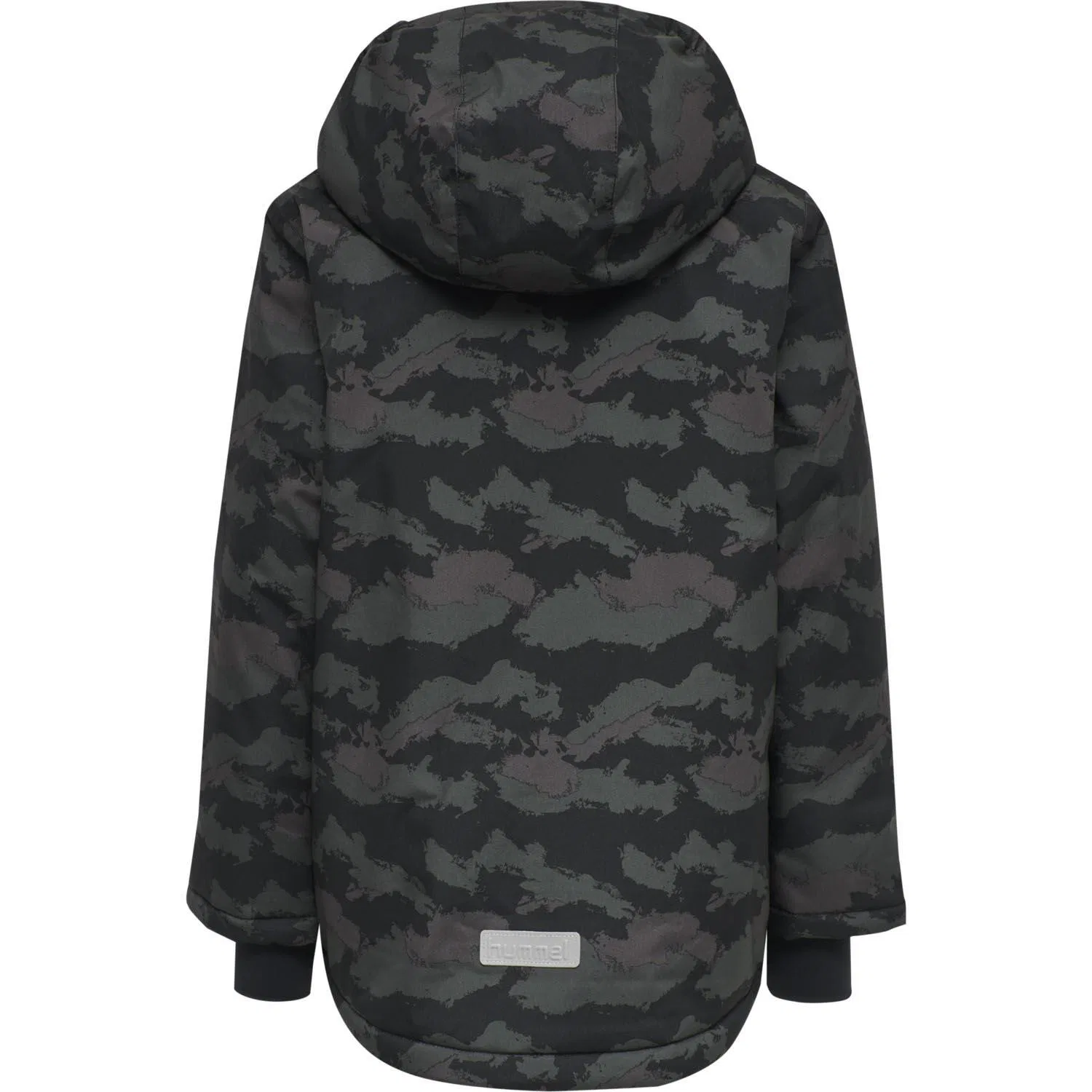 Детская куртка для мальчиков с капюшоном hmlUrban Jacket Hummel, Olivgrun Schwarz — фото 2