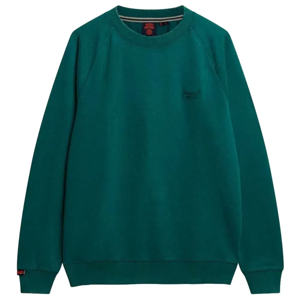Свитшот Essential Logo Superdry, зеленый — фото 3
