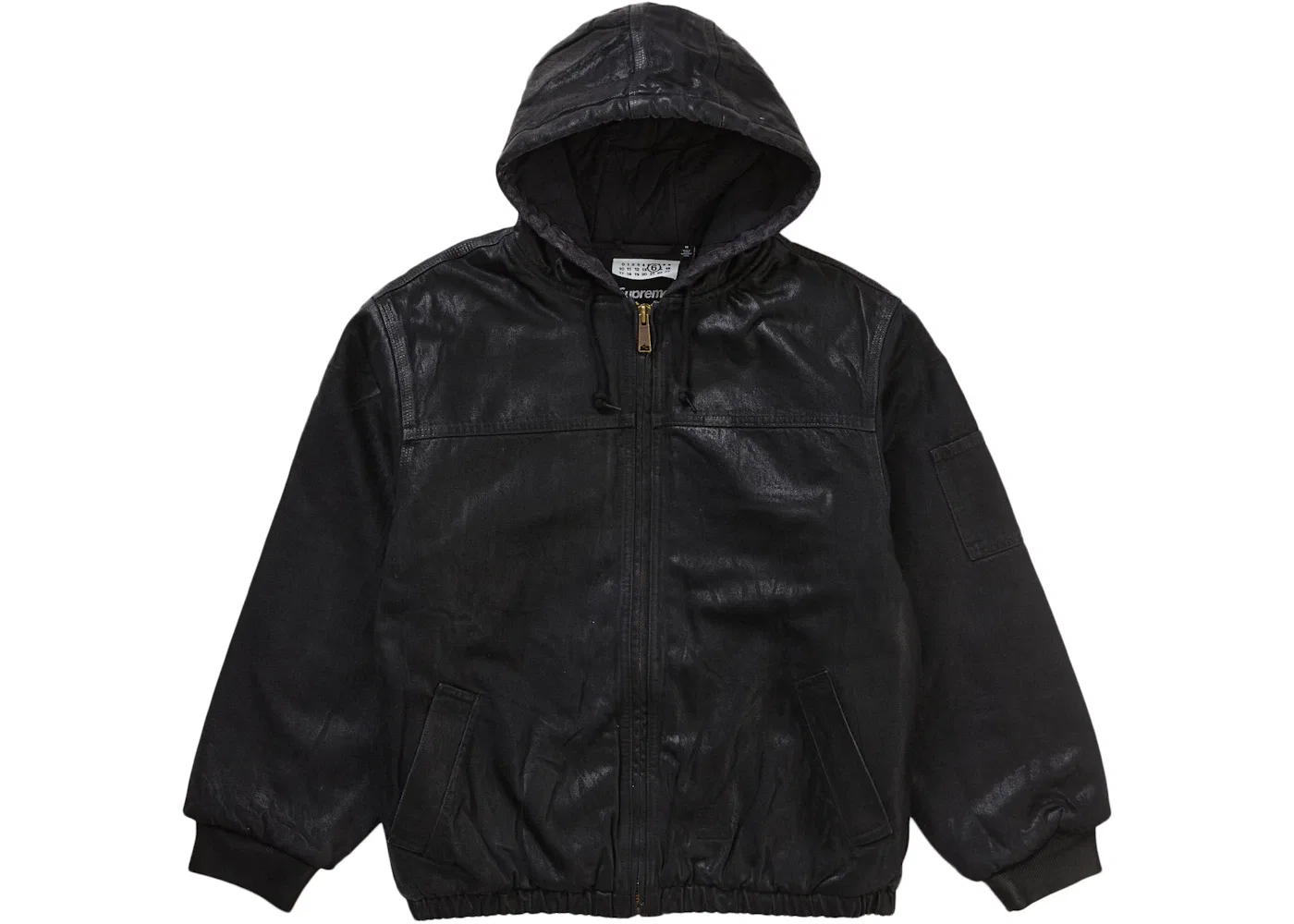 Мужская куртка с капюшоном Foil Hooded Work Jacket Supreme, Black