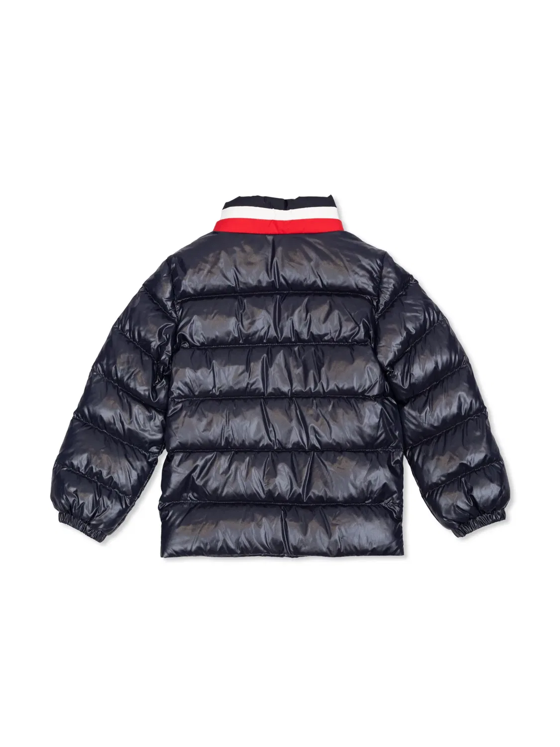 Куртка с логотипом в стеганом стиле MONCLER GENIUS, темно-синий — фото 4