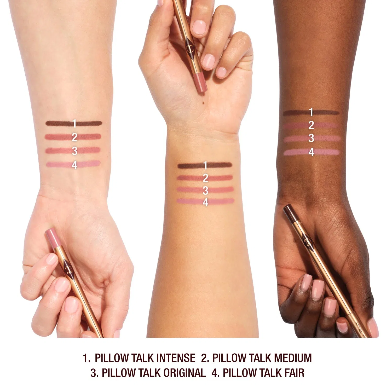 Набор для губ с карандашом и помадой, мини-дуэт, CHARLOTTE TILBURY, Pillow Talk Fair — фото 4
