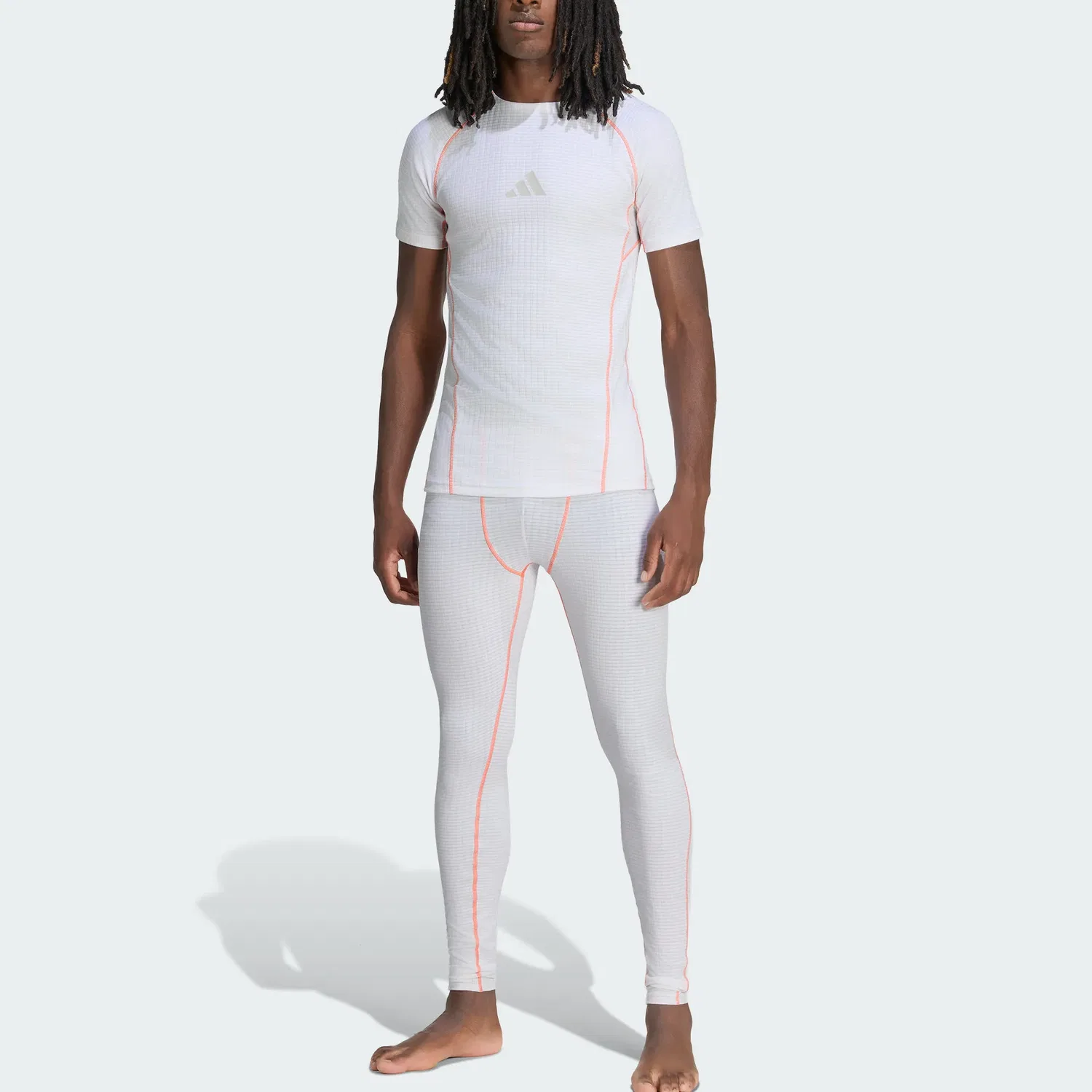 Мужская футболка хлопковая Adidas Terrex, White — фото 3