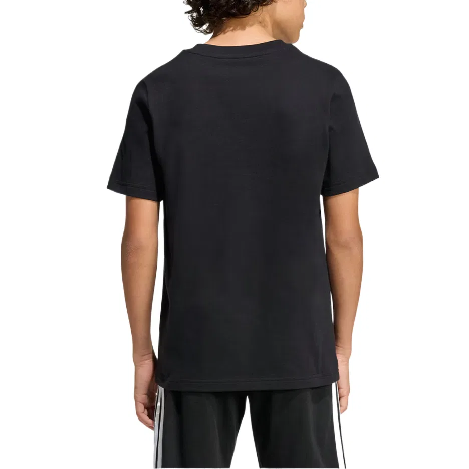 Футболка детская с круглым вырезом Adidas, Black — фото 4