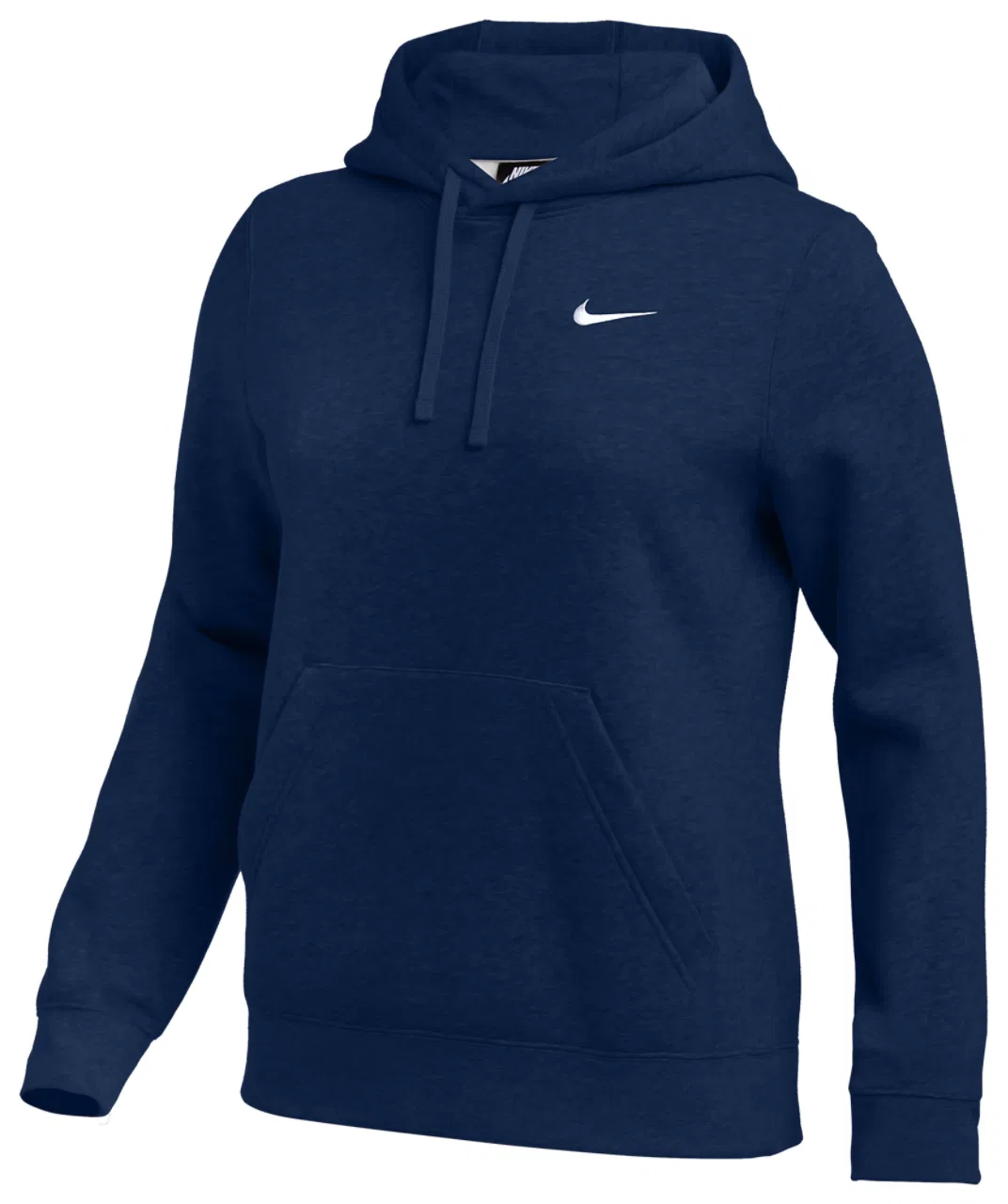 Женская толстовка Team Club Fleece Nike, цвет White/Navy