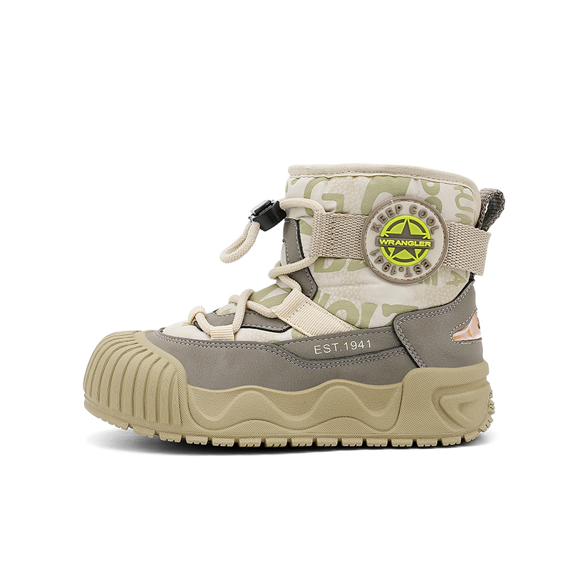 

Детские ботинки Khaki Light Pea Green Kids' Jeep, хаки/светло-зелёный