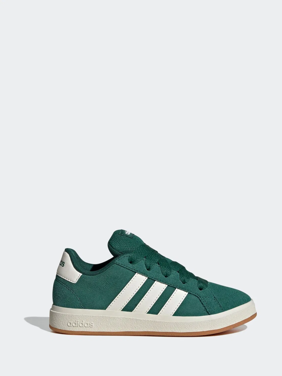 Кроссовки на шнуровке adidas Grand Court 00s, зеленые