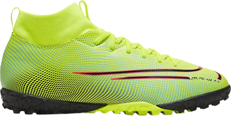 

Кроссовки Nike Mercurial Superfly 7 Academy MDS TF PS 'Lemon Venom Aurora', желтый