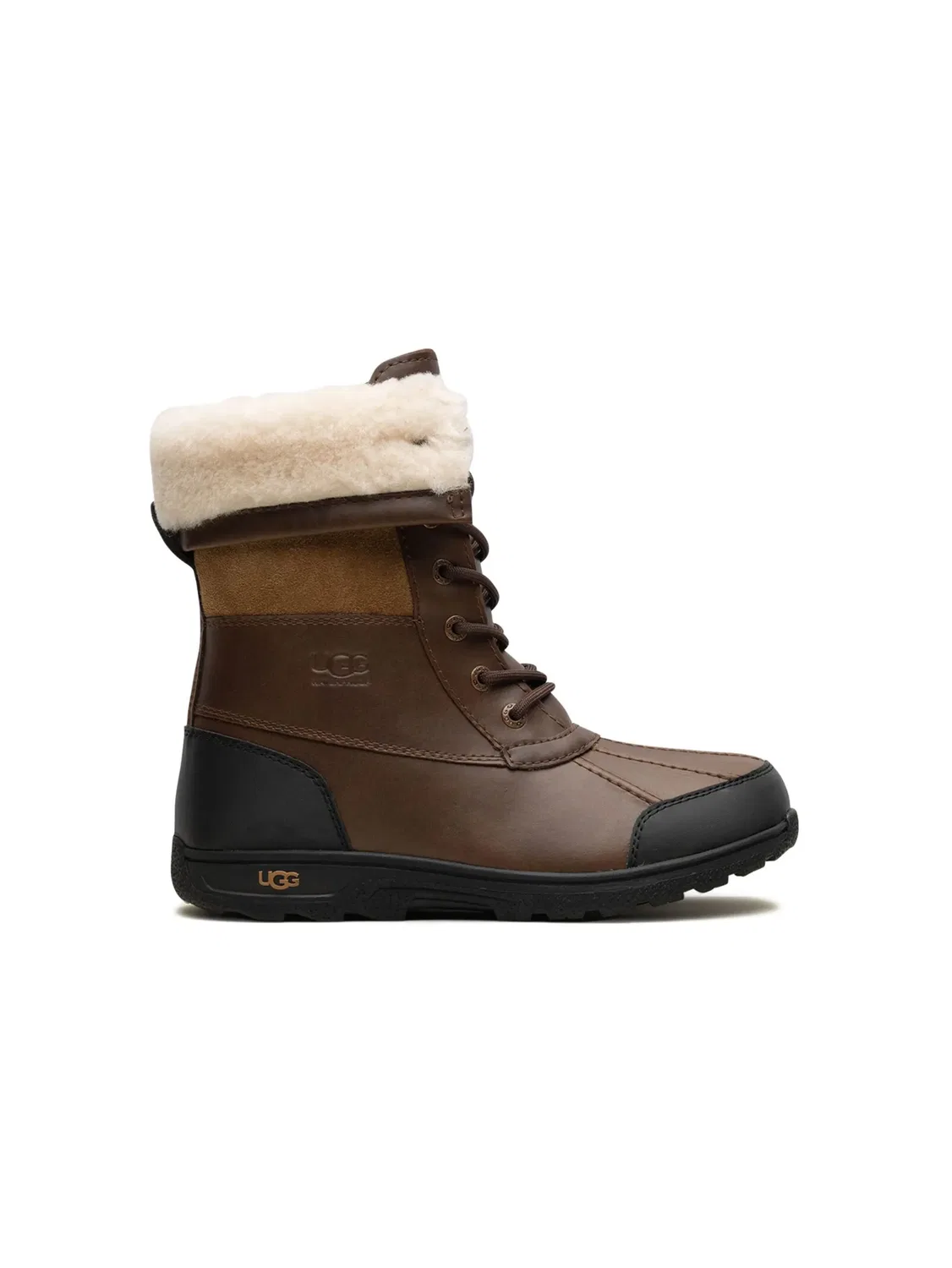 UGG Ботинки Butte II коричневые замшевые