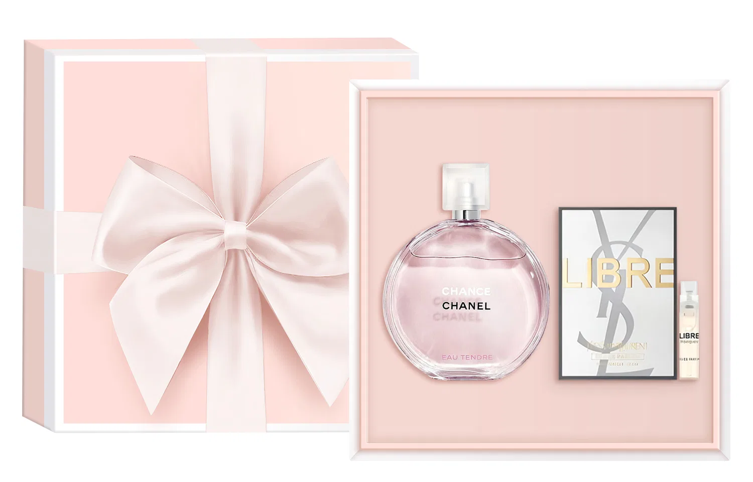 Женский подарочный набор ароматов Pink Encounter, CHANEL, 35 мл, Rose