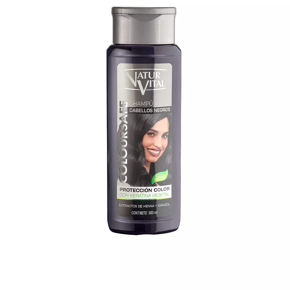 

Шампунь Champú coloursafe negro Naturvital, 300 мл.