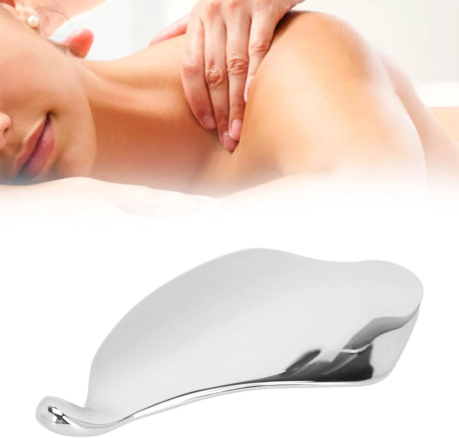Gua Sha Tool, TARSHYRY, Stainless Steel, 12x7x4 см — фото 3