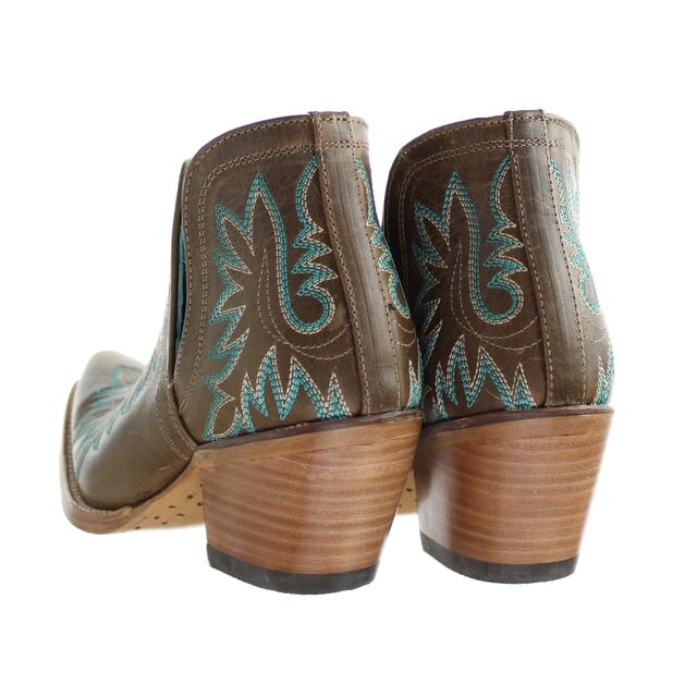 Женские ботинки Ariat Dixon короткие на каблуке, пепельно-коричневый — фото 3