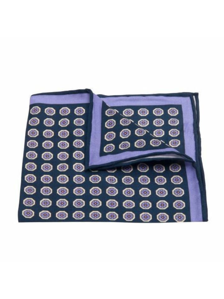 

BGents Мужской шарф темно-синего цвета