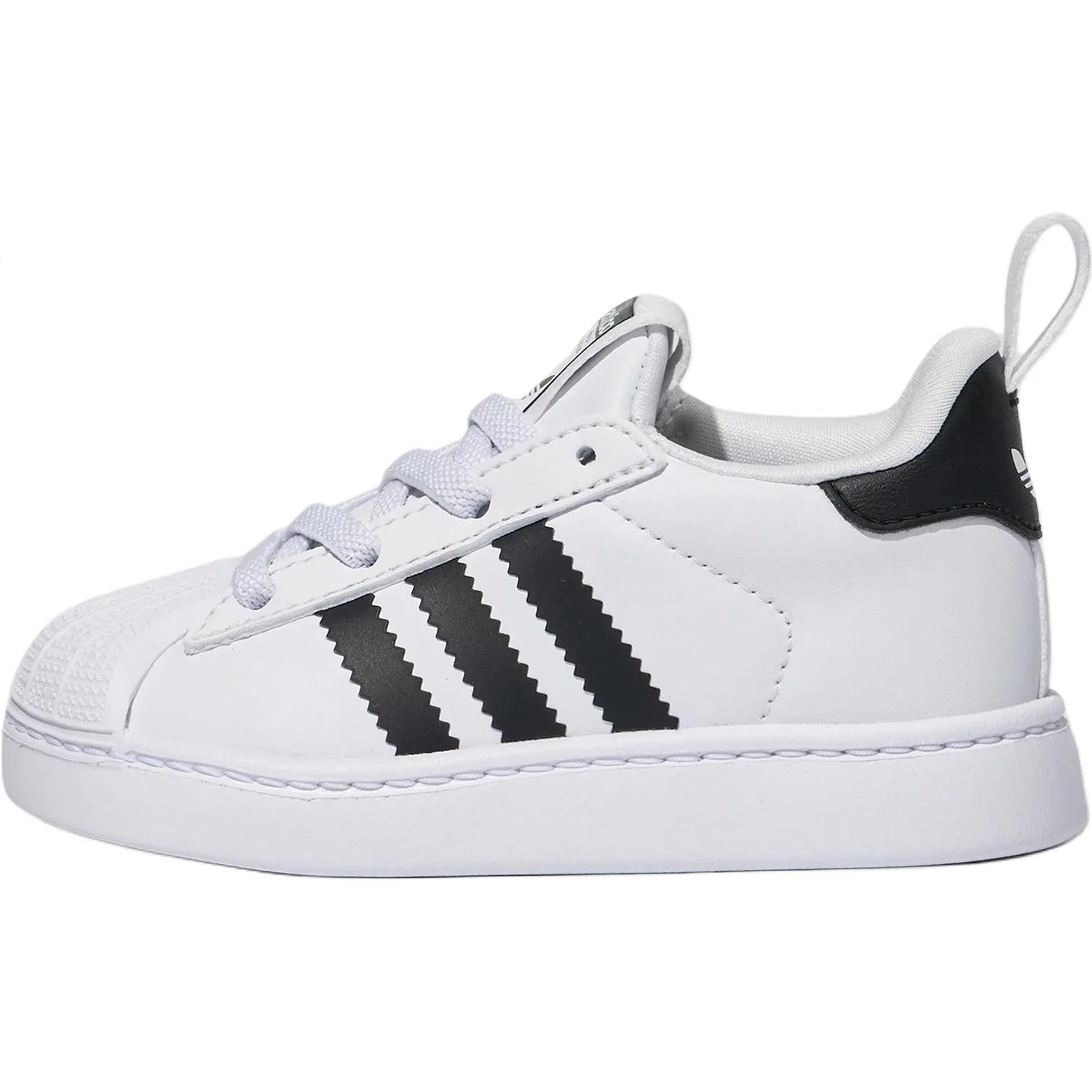 Детские кроссовки для мальчиков Adidas Originals SUPERSTAR, Цвет White Black