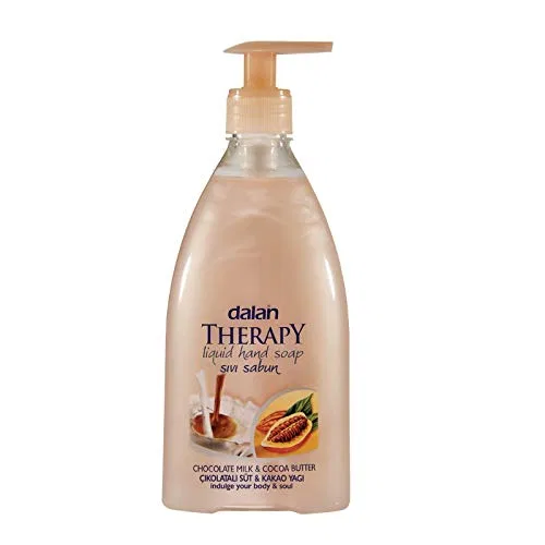 Жидкое мыло для рук Dalan Therapy, с маслом какао и шоколадным молоком, 6 x 400 мл