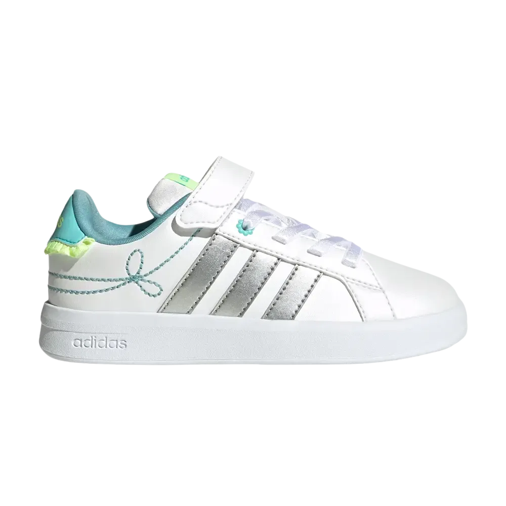 Детские кроссовки Adidas Grand Court 3.0 Little Kid, белый