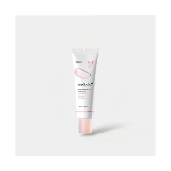 Крем солнцезащитный тональный PDRN Pink Tone Up Sun SPF50+ PA++++ MEDICUBE, 50 мл